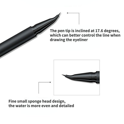 Elbow small curved angle ultra-fine liquid eyeliner