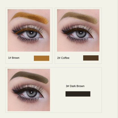 Thick liquid eyeliner + dyed eyebrow cream Liquid eyeliner OEM/ODM