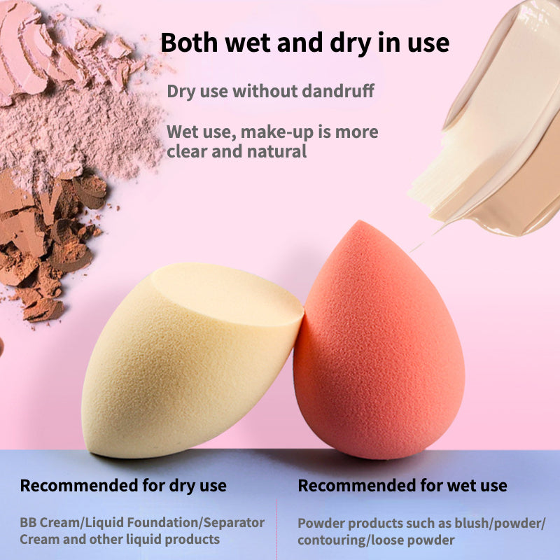 Skin-friendly non-latex beauty blender