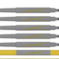 Waterproof and sweatproof double-ended eyebrow pencil