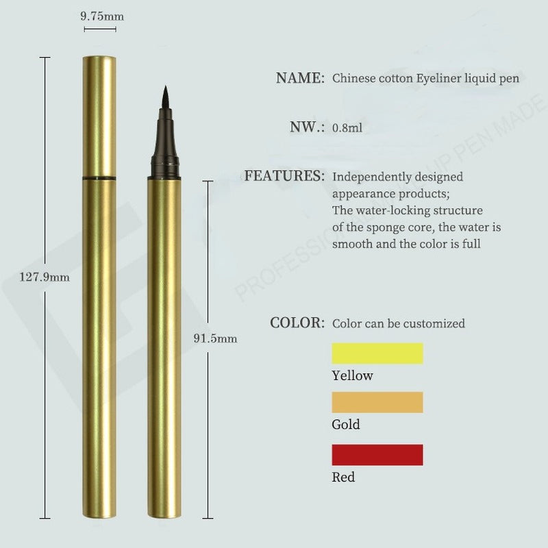 Ultra-fine core liquid eyeliner pen OEM/ODM