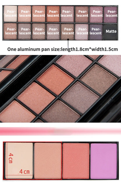 Eyeshadow+Blush+Contour 3-in-1 Eyeshadow Palette