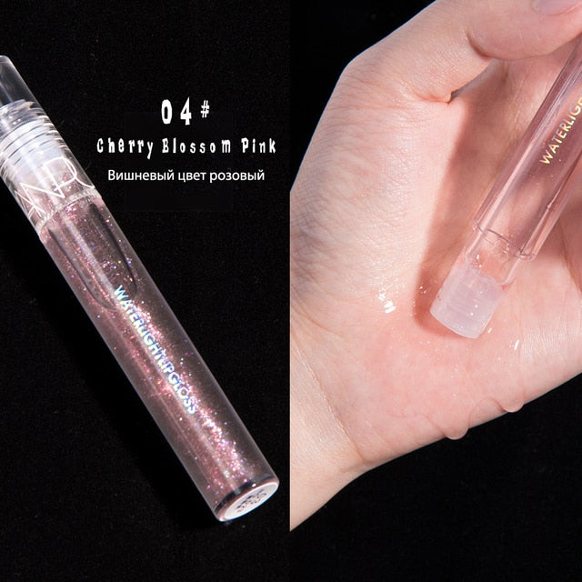 Metacnbeauty Sample Lip Care With Wet Gloss Crystal Jelly Lip Gloss Shiny Clear Mirror and Moisturizing