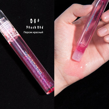 Metacnbeauty Sample Lip Care With Wet Gloss Crystal Jelly Lip Gloss Shiny Clear Mirror and Moisturizing