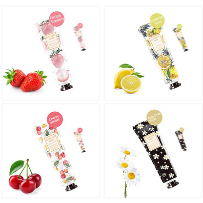 Metacnbeauty Sample 10PCS 10flavors 300ml Winter Hand Cream Fruit Flower