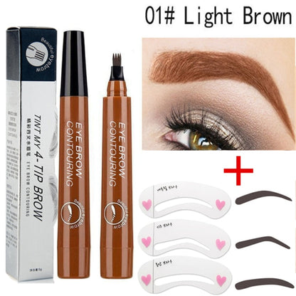 Metacnbeauty Sample 5-Color Four-Pronged Eyebrow Pencil