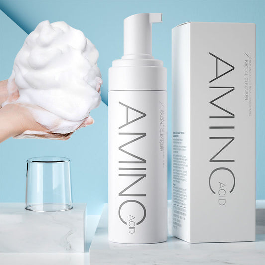Metacnbeauty Sample Amino Acid Cleansing Mousse Moisturizing Oil Control Deep Cleaning Facial Cleanser Foam Brighten Skin