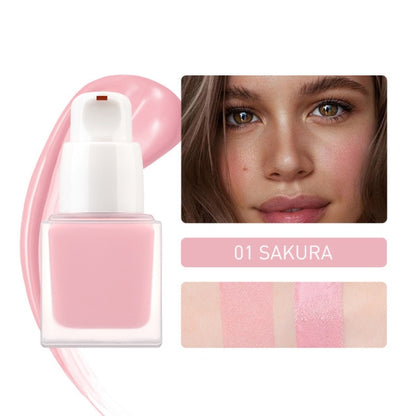 Metacnbeauty Sample Face Liquid Blush Eyeshadow Blusher 6 Colors