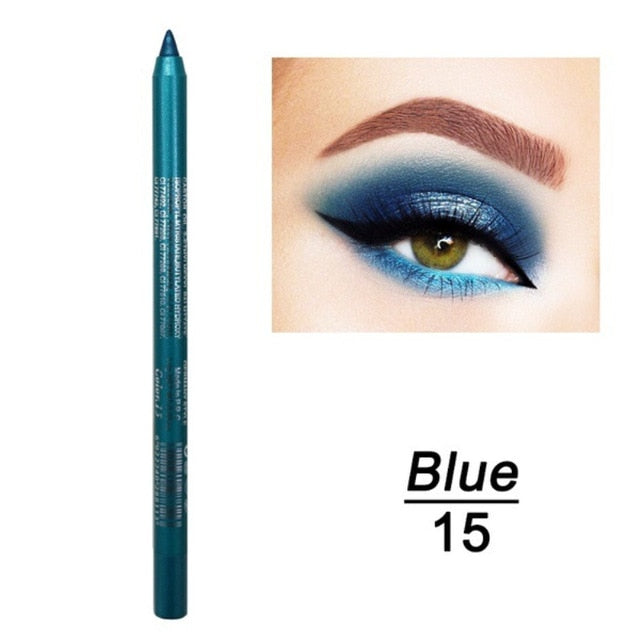 Metacnbeauty Sample 14 Colors Long-lasting Eye Liner Pencil Waterproof