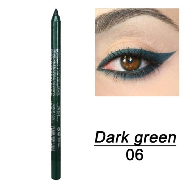 Metacnbeauty Sample 14 Colors Long-lasting Eye Liner Pencil Waterproof