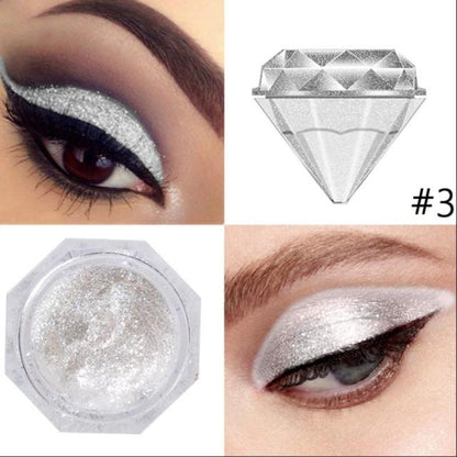 Metacnbeauty Sample  Liquid Eyeshadow Metallic Diamond Shiny