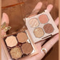 Metacnbeauty Sample Charming Eyeshadow Bright Gemstone Four-color