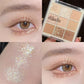 Metacnbeauty Sample Glitter 7 Colors Eyeshadow Palette Matte Shimmer Soft Touch Long Lasting Waterproof