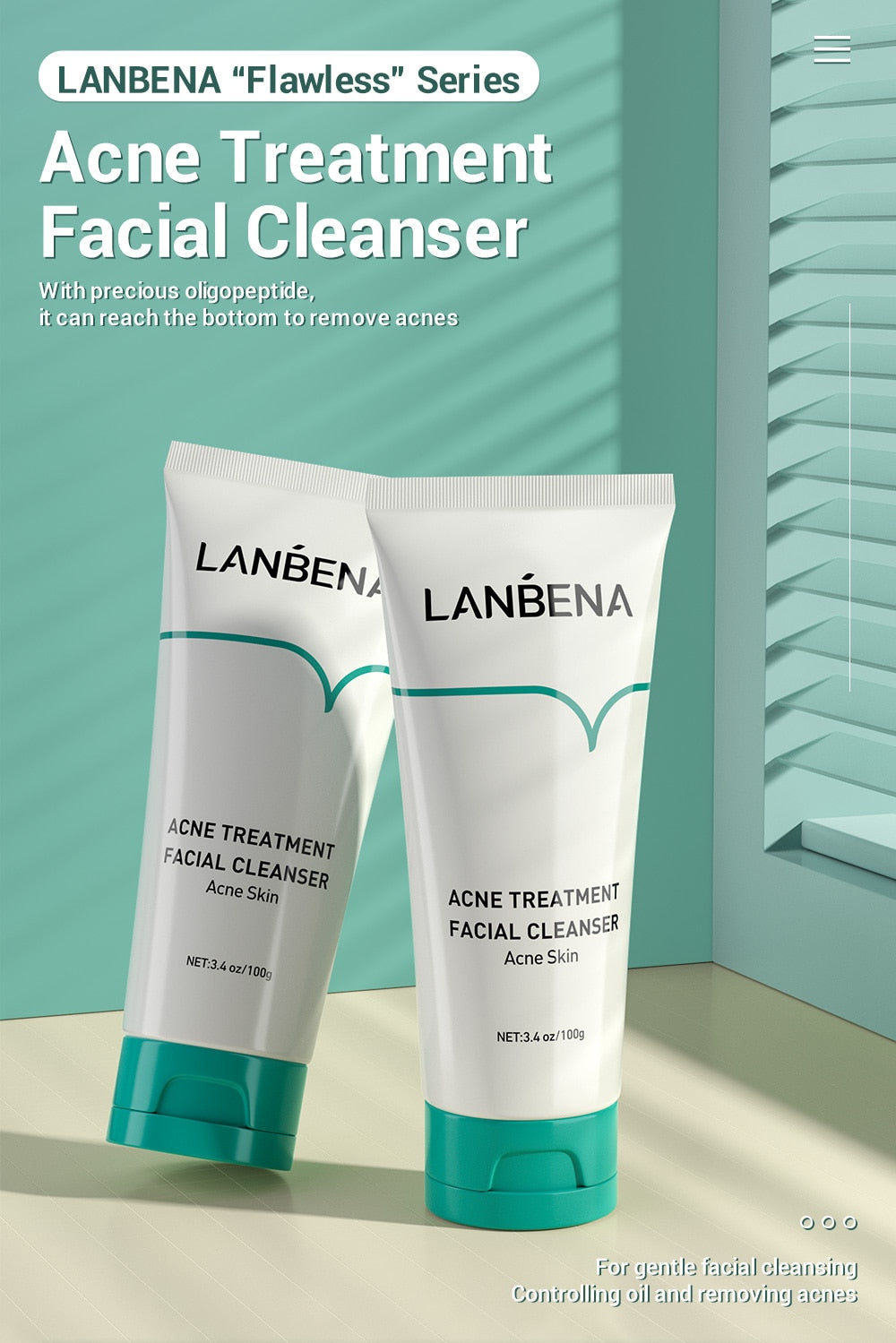 Metacnbeauty Sample  Facial Cleanser Acne Treatment